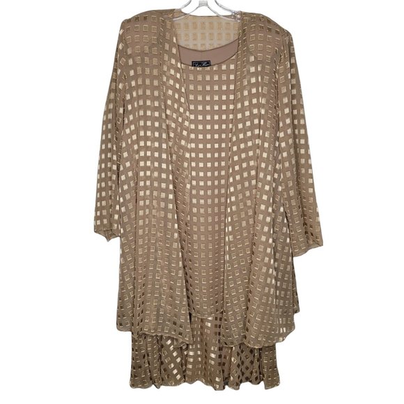 Lori Max | Dresses | Lori Max New York Vintage 2 Piece Sleeveless Dress ...